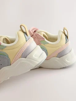 Next Wide Fit (G) Elastic Lace Touch Fasten Trainers^ Sneakers|Sneakers