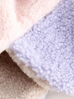 Online Next Multi Patchwork Borg Baby Trapper Hat (0mths-2yrs)