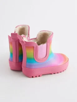 Clearance Next Multi Rainbow Chelsea Wellies