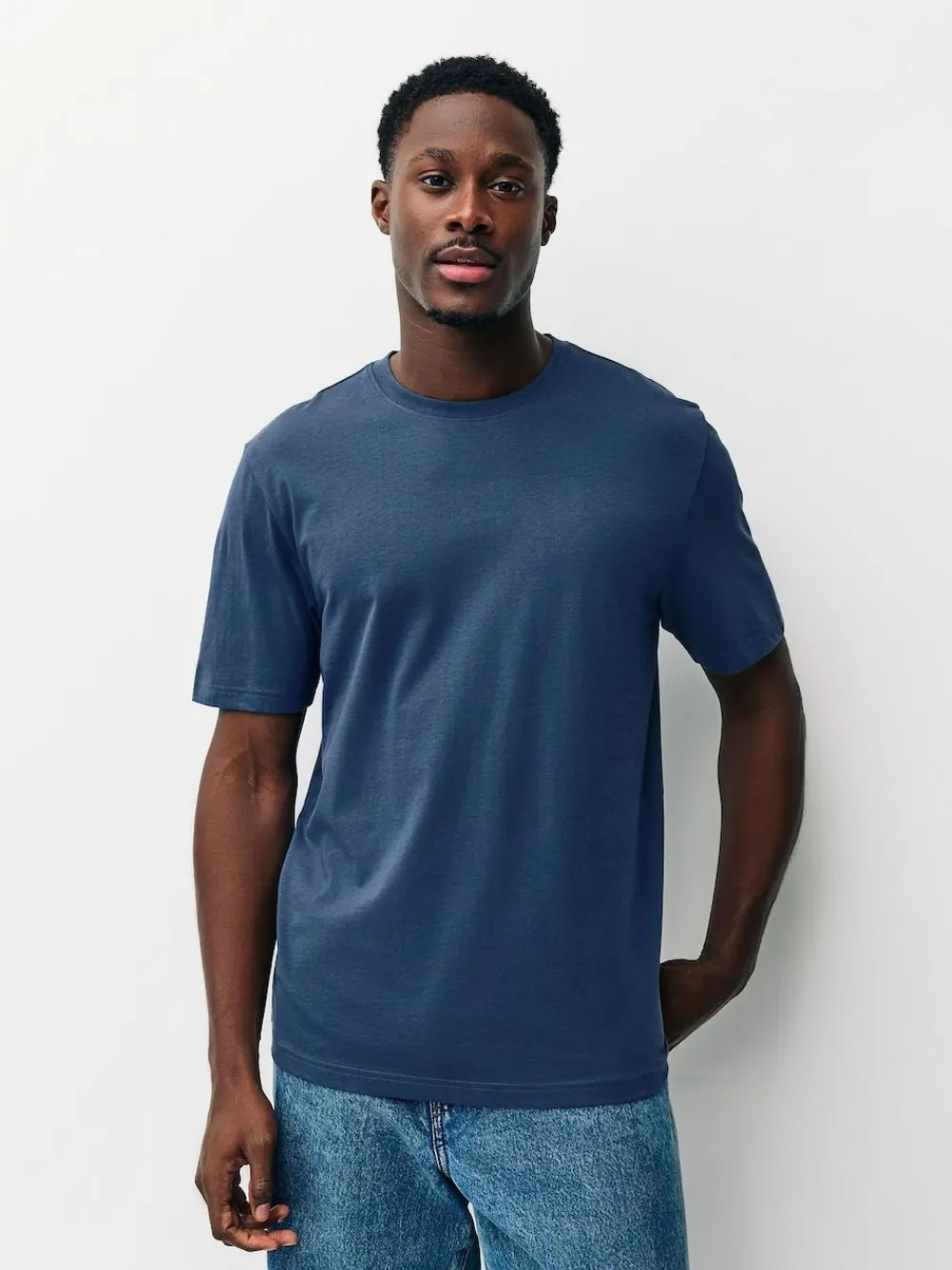 Next Multi Regular Fit Essential Cotton T-Shirts 6 Pack^ Nightwear|Tops & T-Shirts