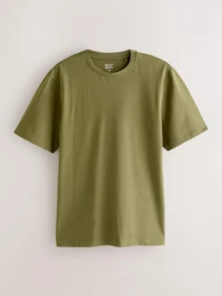 Next Multi Regular Fit Essential Cotton T-Shirts 6 Pack^ Nightwear|Tops & T-Shirts