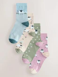Next Ankle Socks 4 Pack^Women Socks & Tights