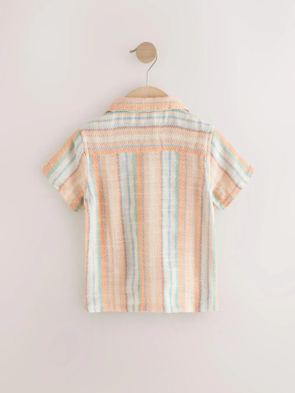 Next Short Sleeves Textured Shirt (3mths-7yrs)^BOY Suits & Vest