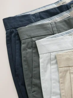 Next Multi Skinny Fit Stretch Chino Shorts 4 Pack^ Shorts