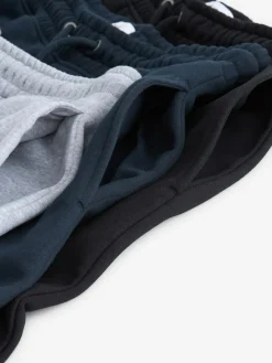 Outlet Next Slim Fit Cotton Rich Jersey Joggers 3 Pack Multi