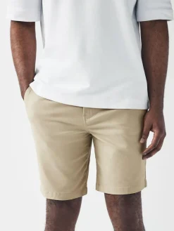 Clearance Next Slim Fit Stretch Chino Shorts 4 Pack Multi