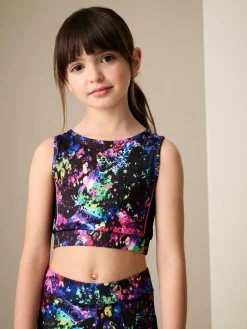 Hot Next Sports Crop Top (5-16yrs) Multi