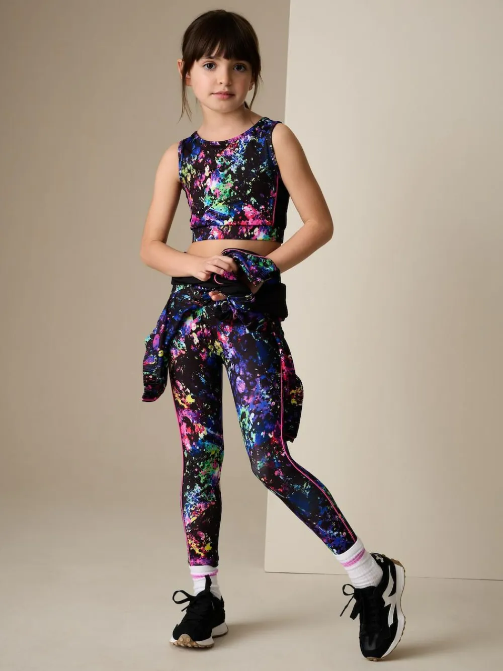 Hot Next Sports Crop Top (5-16yrs) Multi
