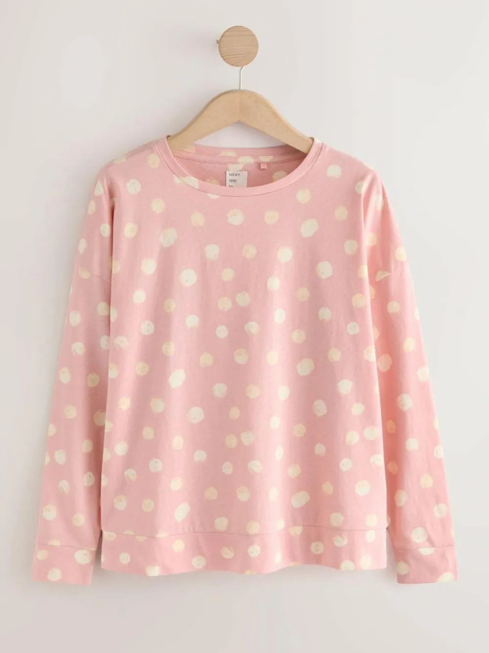 Online Next Multi Spot Long Sleeve Pyjamas 3 Pack