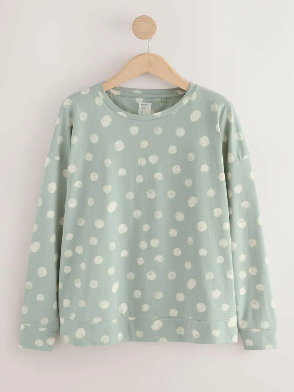 Online Next Multi Spot Long Sleeve Pyjamas 3 Pack