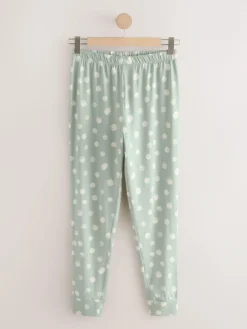 Online Next Multi Spot Long Sleeve Pyjamas 3 Pack