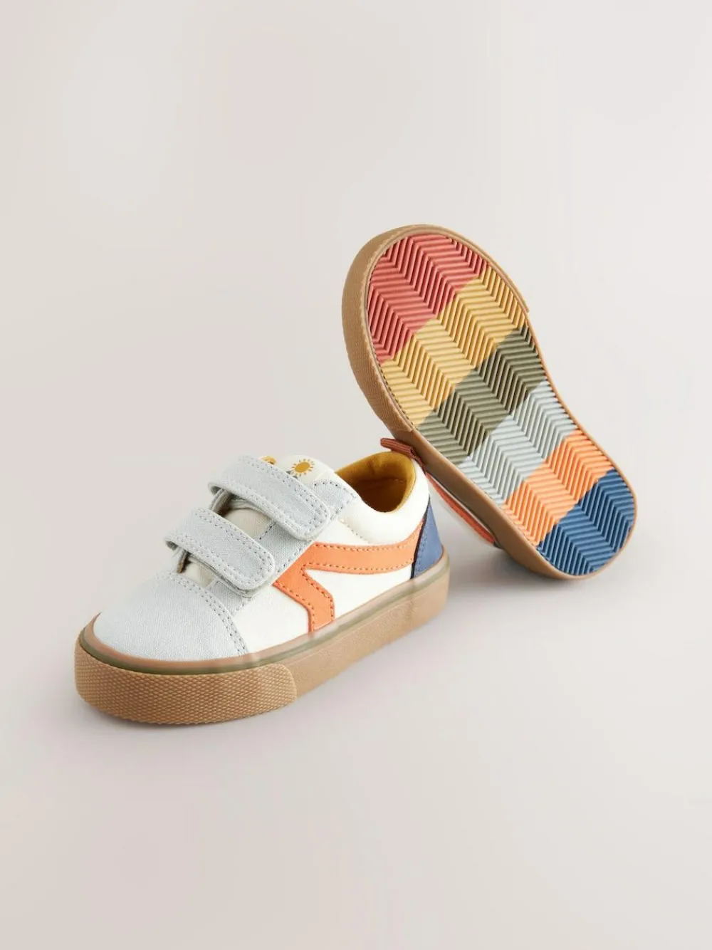 Best Next Multi Standard Fit (F) Touch Fastening Skate Trainers