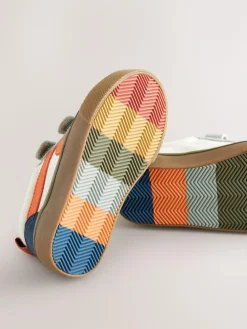 Best Next Multi Standard Fit (F) Touch Fastening Skate Trainers