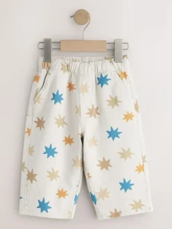 Discount Next Multi Star Print Printed Pull On Wide Trousers (3mths-7yrs)