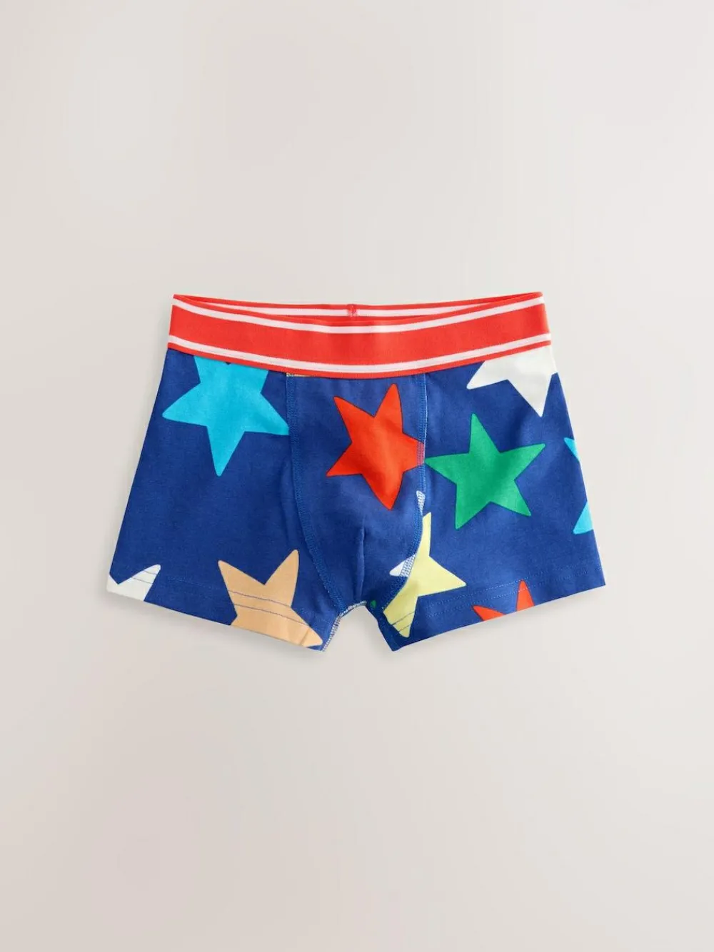 Online Next Multi Stars & Stripes Junior Pattern Trunks 5 Pack (1.5-16yrs)
