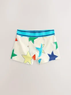 Online Next Multi Stars & Stripes Junior Pattern Trunks 5 Pack (1.5-16yrs)