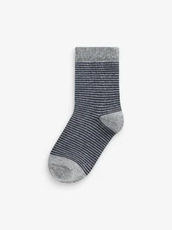Online Next Multi Stripe Cotton Rich Socks 7 Pack