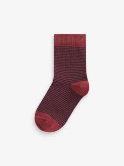Online Next Multi Stripe Cotton Rich Socks 7 Pack