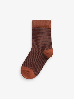 Online Next Multi Stripe Cotton Rich Socks 7 Pack