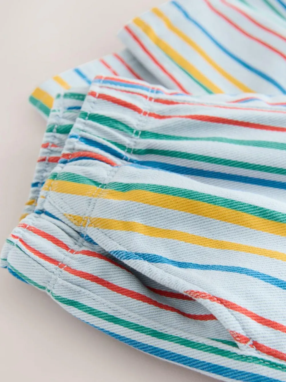 New Next Multi Stripe Printed Pull On Wide Trousers (3mths-7yrs)