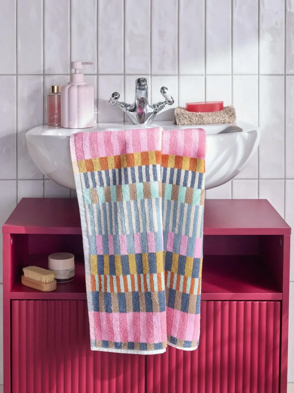 Next Stripe Towels^ Towels & Bathmats
