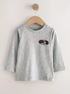 Best Next Long Sleeve T-Shirts 5 Pack (3mths-7yrs) Multi Transport