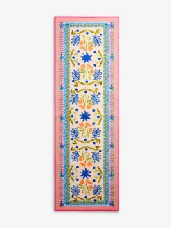 Hot Next Multi Washable Bright Floral Print Runner