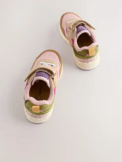 Next Wide Fit (G) Elastic Lace Touch Fasten Trainers^ Sneakers|Sneakers