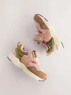 Next Wide Fit (G) Elastic Lace Touch Fasten Trainers^ Sneakers|Sneakers