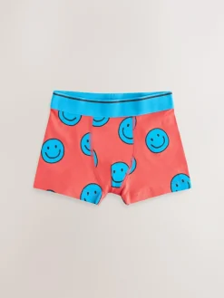 New Next Multicolour Checkerboard Junior Pattern Trunks 5 Pack (1.5-16yrs)