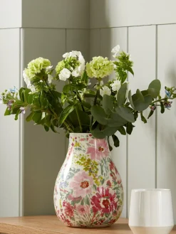 Discount Next Medium Ceramic Vase Multicolour Floral Print