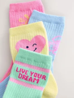 Next Cotton Rich Cushioned Sole Ankle Socks 4 Pack^ Nightwear|Tights