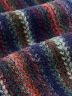 Online Next Stripe Knitted Scarf Multicolour