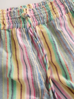 Clearance Next Pull On Wide Leg Trousers Multi-coloured Stripe