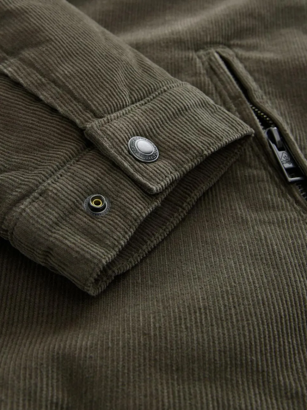 Clearance Next Corduroy Borg Lined Jacket Mushroom Brown