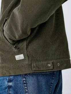 Clearance Next Corduroy Borg Lined Jacket Mushroom Brown