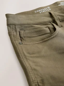 Next Mushroom Brown Skinny Fit Comfort Stretch Jeans^ Jeans|Jeans