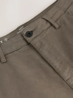 Online Next Slim Fit Slim Fit Motionflex Strech Cargo Trousers Mushroom