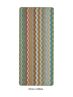 My Mat Candy Multi Zig Zag Runner^ Rugs & Runners