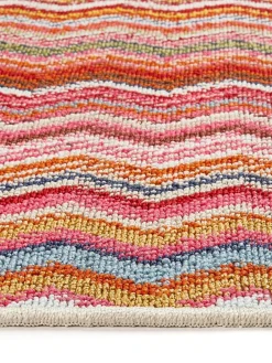 Hot My Mat Zig Zag Runner Candy Rainbow
