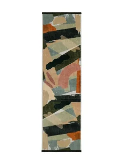 My Mat Green Studio Mural Runner^ Rugs & Runners