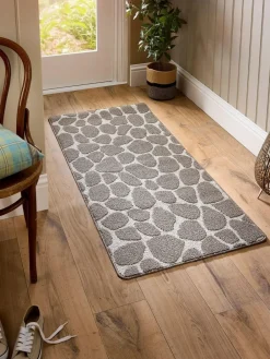 Discount My Mat Mink Patterned Pebble Runner