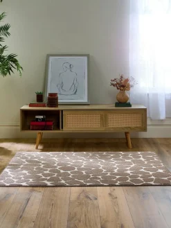 My Mat Mink Patterned Pebble Rug^ Rugs & Runners