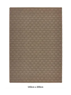 My Mat Sculptured Basketweave Rug^ Rugs & Runners