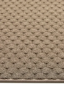 New My Mat Sculptured Honeycomb Rug Mink