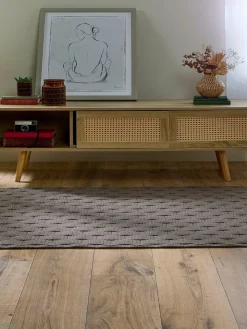 Hot My Mat Mink Sculptured Washable Stain Resistant Runner