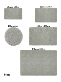 My Rug Ghost Grey Shaggy Rug^ Rugs & Runners