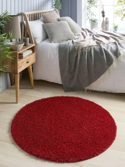 Clearance My Rug Red Shaggy Rug