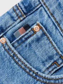 Name It Blue High Waist Straight Leg Jeans^ Jeans