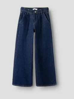 Name It Blue Pleated Wide Leg Jeans^ Jeans